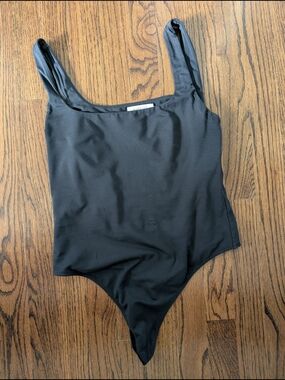 Babaton Black One-Piece Bodysuit